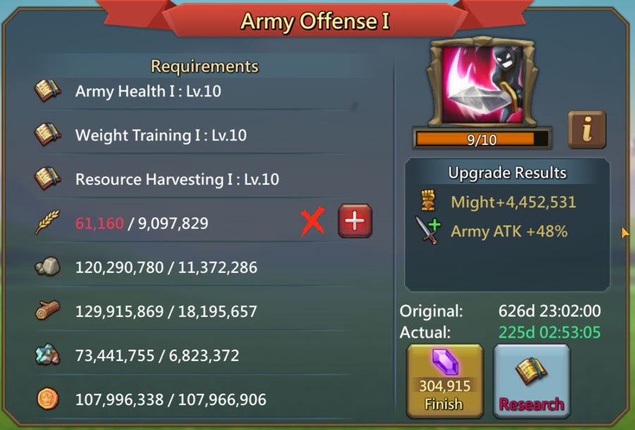 How Much Does It Cost to Unlock T4 Troops in Lords Mobile